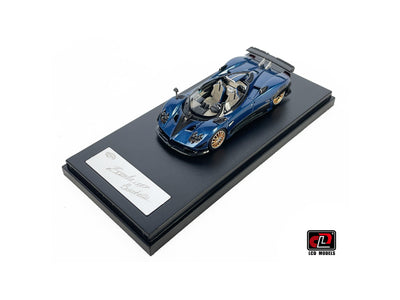 Pagani Zonda HP Barchetta, 1:64 Scale (Blue)