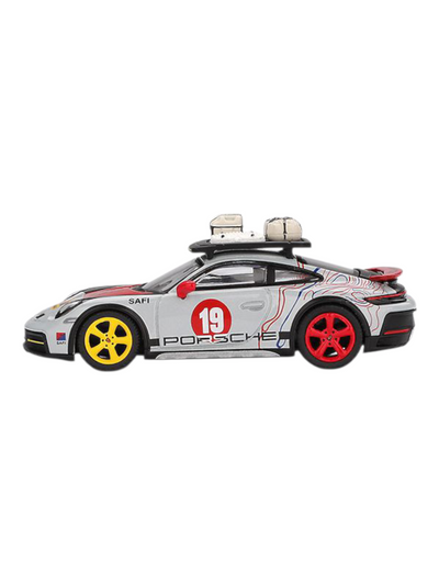 MINI GT: Porsche 911 Dakar "Uncle Rally" #19 1:64 Scale Diecast Model