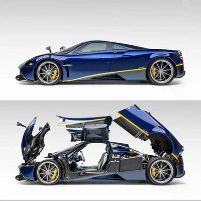 Pagani Huayra Coupe, 1:64 Scale (Blue)