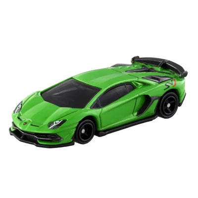 Tomica No.70 Lamborghini Aventador SVJ, 1:68 Scale (Green) - Takara Tomy