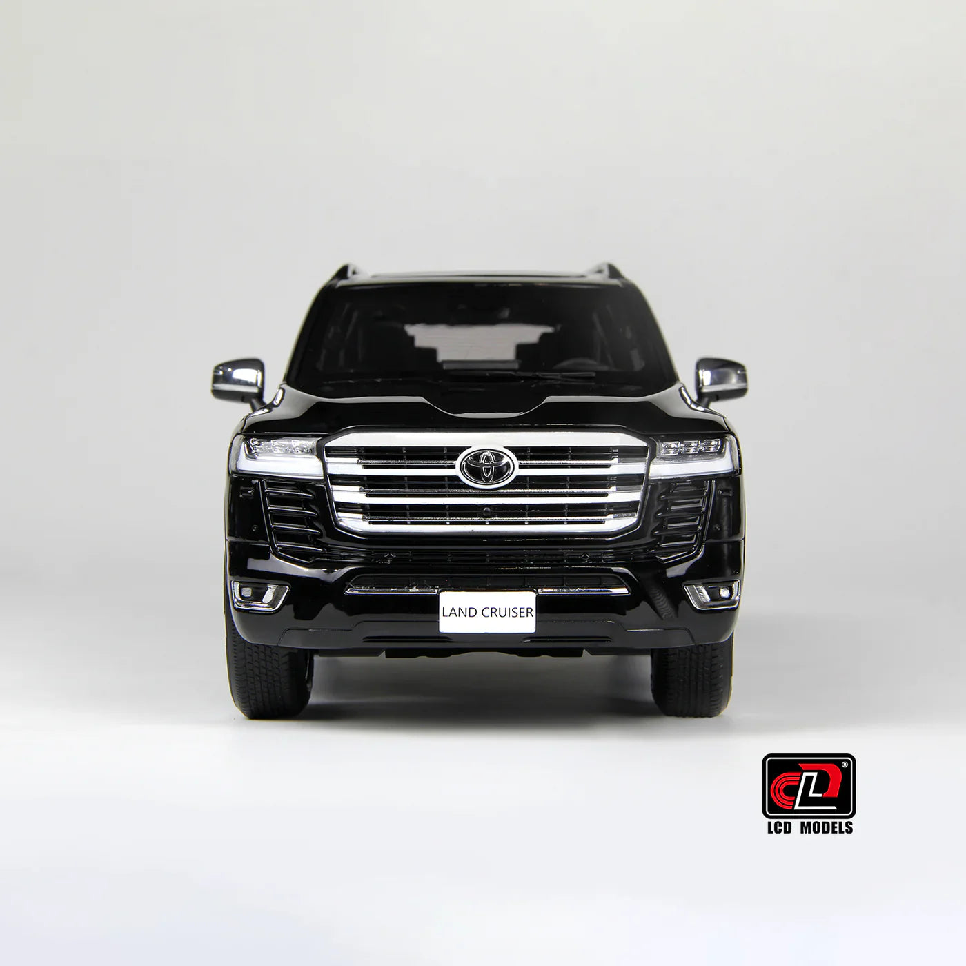 LCD Toyota Land Cruiser 300 ZX Black 1:18 Scale Diecast Model