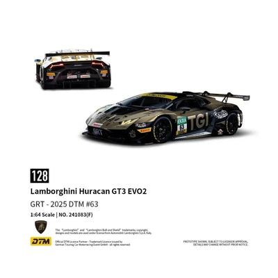 Lamborghini Huracan GT3 EVO2 - DTM 2025 #63, 1:64 Scale - Trends Hobby