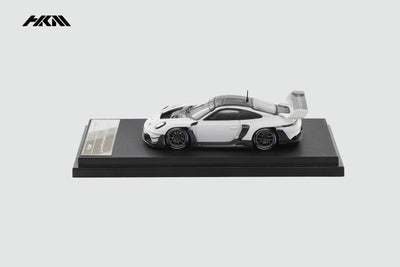 Porsche 911 (992) GT3 R (Rennsport), (Limited to 999), 1:64 Scale (White)