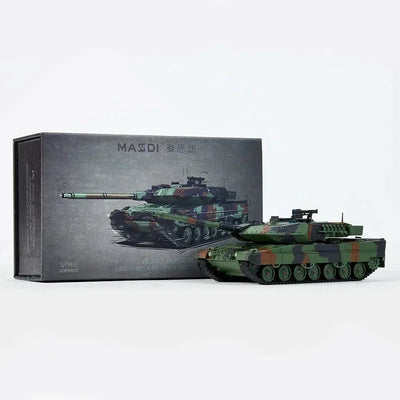 Leopard 2A6 Aging Version-Nato Tricolor, 1:64 Scale (Camouflage)