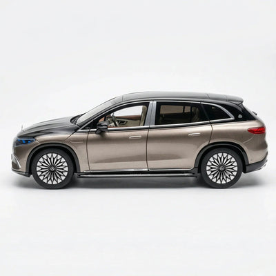 Mercedes-Maybach EQS SUV, 1:18 Scale (Brown-onyxblack) - NZG