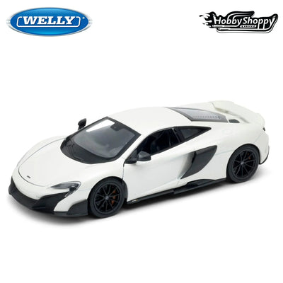 McLaren 675LT Coupe, 1:24 Scale (White) - Welly
