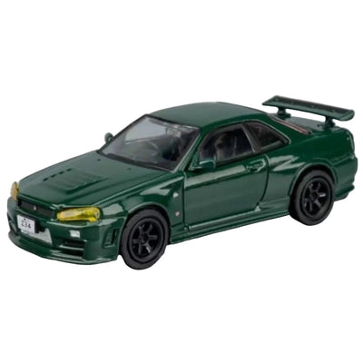 Nismo GT-R Z UNE (R34) RHD, 1:64 Scale (Green) - Shadow