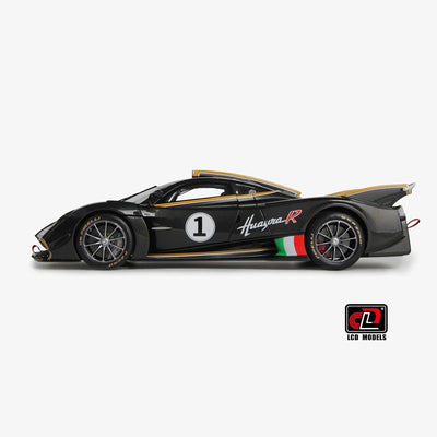 Pagani Huayra R, 1:18 Scale (Carbon Black) - LCD Models