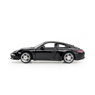 Porsche 911, 1:24 Scale (Black) - Rastar