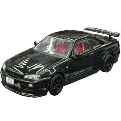 Nismo GT-R Z UNE (R34) RHD, 1:64 Scale (Black) - Shadow