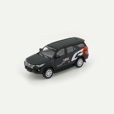 Gazoo Racing Toyota Fortuner 2018, 1:64 Scale (Matte Black) - Limited to 1200 Pcs - BMC