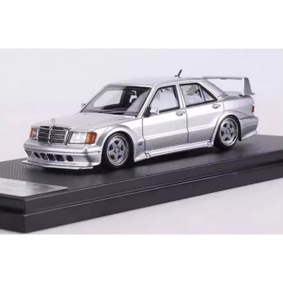 Mercedes Benz 190E W201 EVO II (Limited to 999pcs), 1:64 Scale (White)