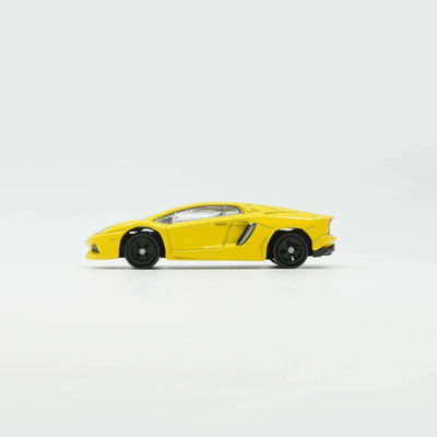 Tomica (Asia Original) A0-03 Lamborghini Aventador LP 700-4, 1:68 Scale (Yellow) - Takara Tomy
