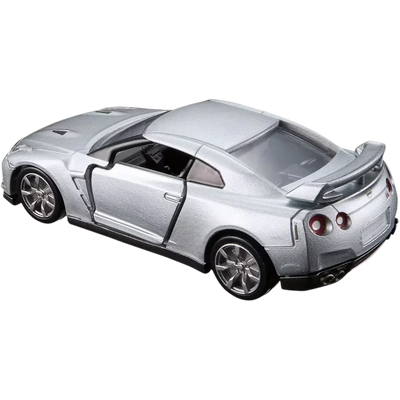 Tomica Premium No.17 Nissan GT-R, 1:64 Scale (Silver) - Takara Tomy