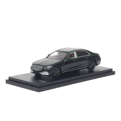Mercedes-Benz Maybach S 680 V12 Edition - 2025, 1:64 Scale (Olive Metallic / Obsidian Black) - ALMOST REAL
