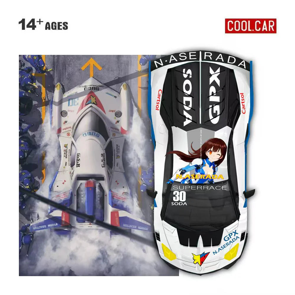 PRE-ORDER Time Micro Lamborghini GTEVO High Intelligence Formula Livery 1:64 Scale Diecast Model
