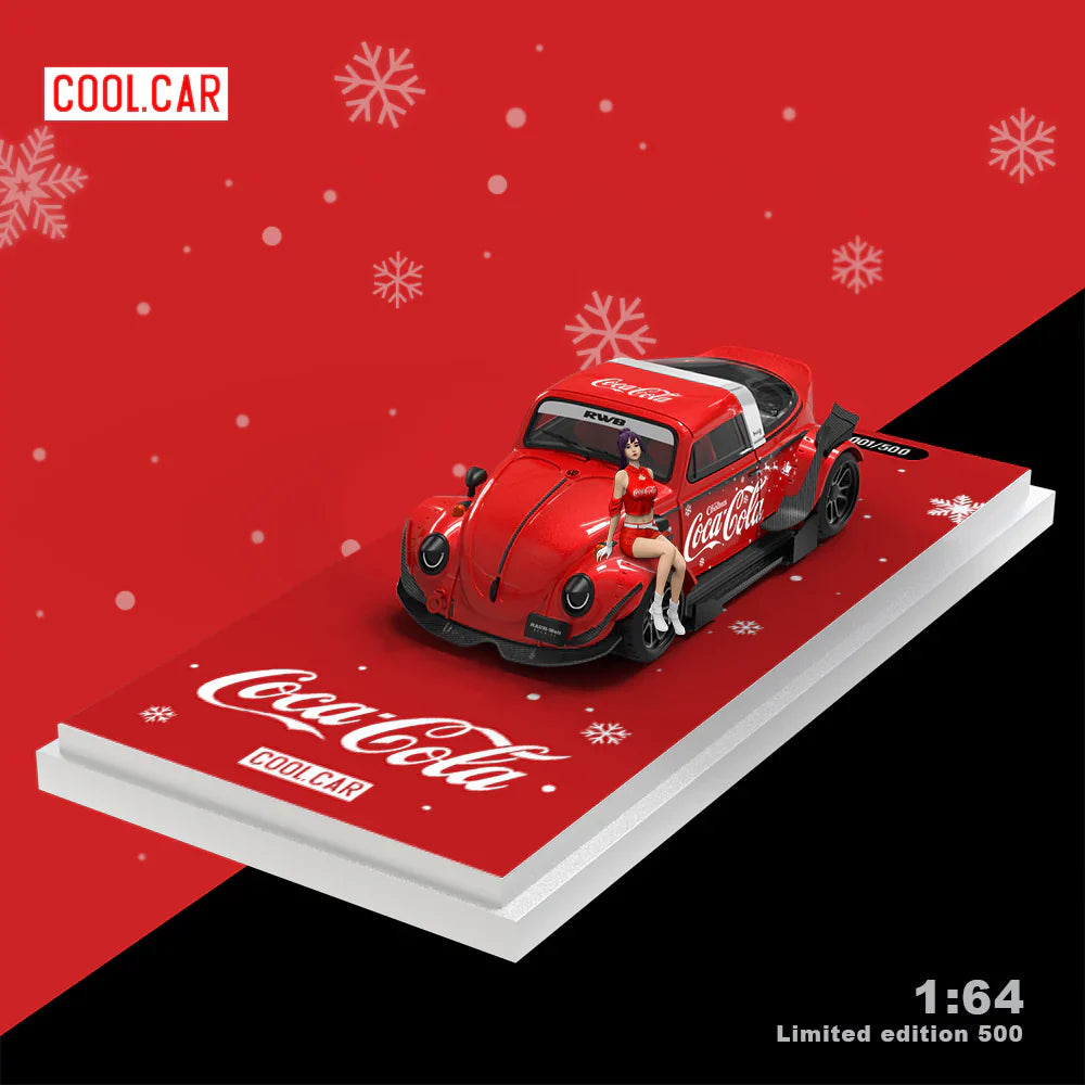 PRE-ORDER Time Micro CC Beatles Christmas Cola Limited Doll Edition 500 pcs 1:64 Scale Diecast Model