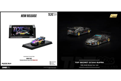 *TDE 2026* RWB 993 Dinner Edition & Top Secret GT300 Supra Special Events (Dinner Set), 1:64 Scale