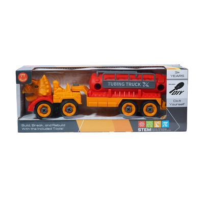 FC20 DIY Puzzle Assemble Dinosaur Car Toy