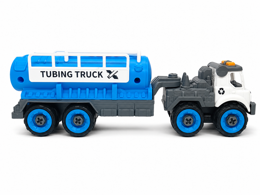 FC21 DIY Puzzle Assemble City Trailer Toy