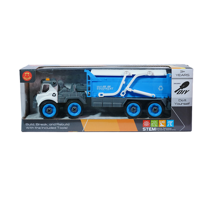 FC21 DIY Puzzle Assemble City Trailer Toy