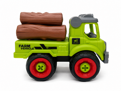FC24 DIY Puzzle Farmer Car Toy Set – Pack of 4
