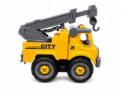 FC25 DIY Puzzle Children Truck Toy Set – Pack of 4