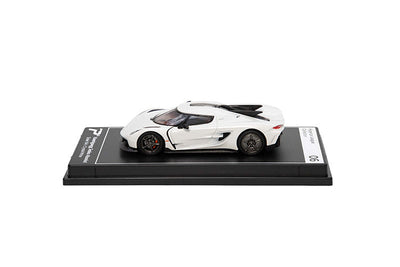 Koenigsegg Jesko Absolut, 1:64 Scale (White)