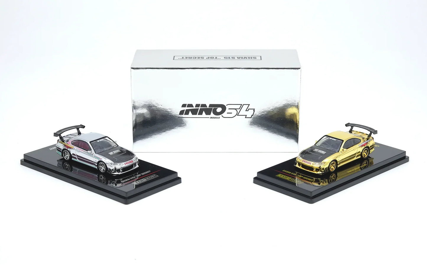 INNO64 Top Secret Silvia S15 Tokyo Auto Salon Kuala Lumpur 2025 Event Edition 1:64 Scale Diecast Model