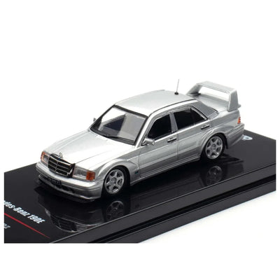 *PRE-ORDER* INNO 1/64 Die-cast MERCEDES BENZ 190E,1:64 Scale (Silver) - INNO64