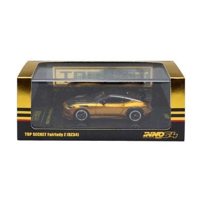 *PRE-ORDER* Top Secret FAIRLADY Z (RZ34), 1:64 Scale (Gold) - INNO64
