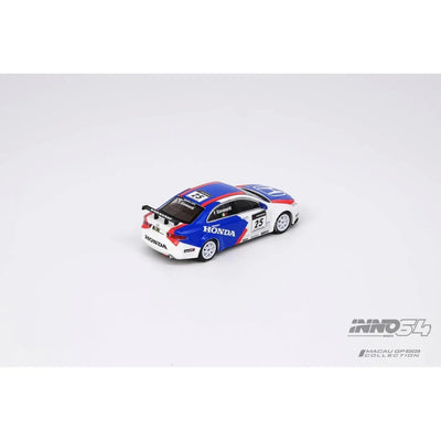 *PRE-ORDER* Honda ACCORD Euro-R (CL7) #25 JAS MOTORSPORT Macau World Touring Car Champi, 1:64 Scale - INNO64