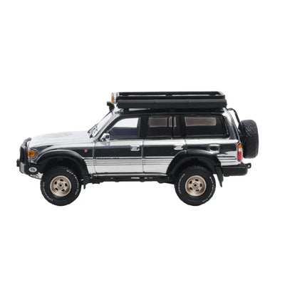 Toyota No.616 Land Cruiser 80, 1:64 Scale (Silver) - GCD