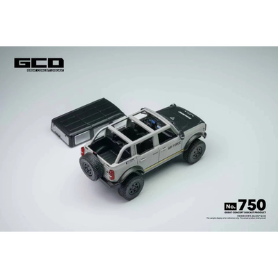 *PRE-ORDER* Ford Bronco DarwinPRO AIR FORCE, 1:64 Scale (Grey) - GCD