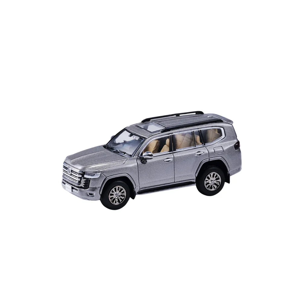 PRE-ORDER GCD Toyota Land Cruiser LC300 Street Version Grey 1:64 Scale Diecast Model