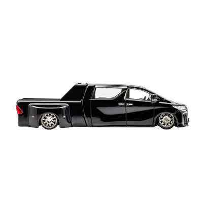 Toyota NATS No.328 Alphard Super Dually, 1:64 Scale (Black) - GCD