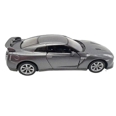 Nissan GT-R R35 2009, 1:36 Scale (Grey) - Kinsmart