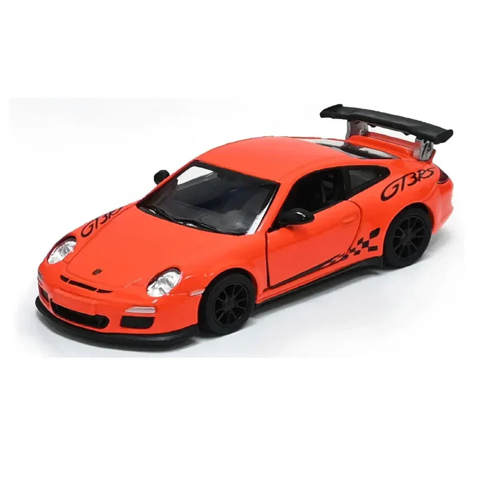 Kinsmart Porsche 911 GT3 RS 2010 1:36 Scale Diecast Model (Orange)