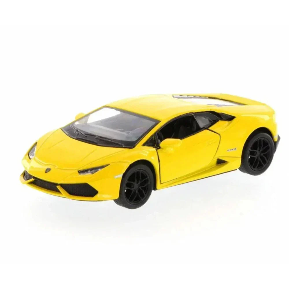 Kinsmart Lamborghini Huracan LP 610-4 1:36 Scale Diecast Model (Yellow)