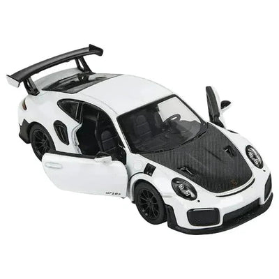 Porsche 911 GT2 RS, 1:36 Scale (White) - Kinsmart