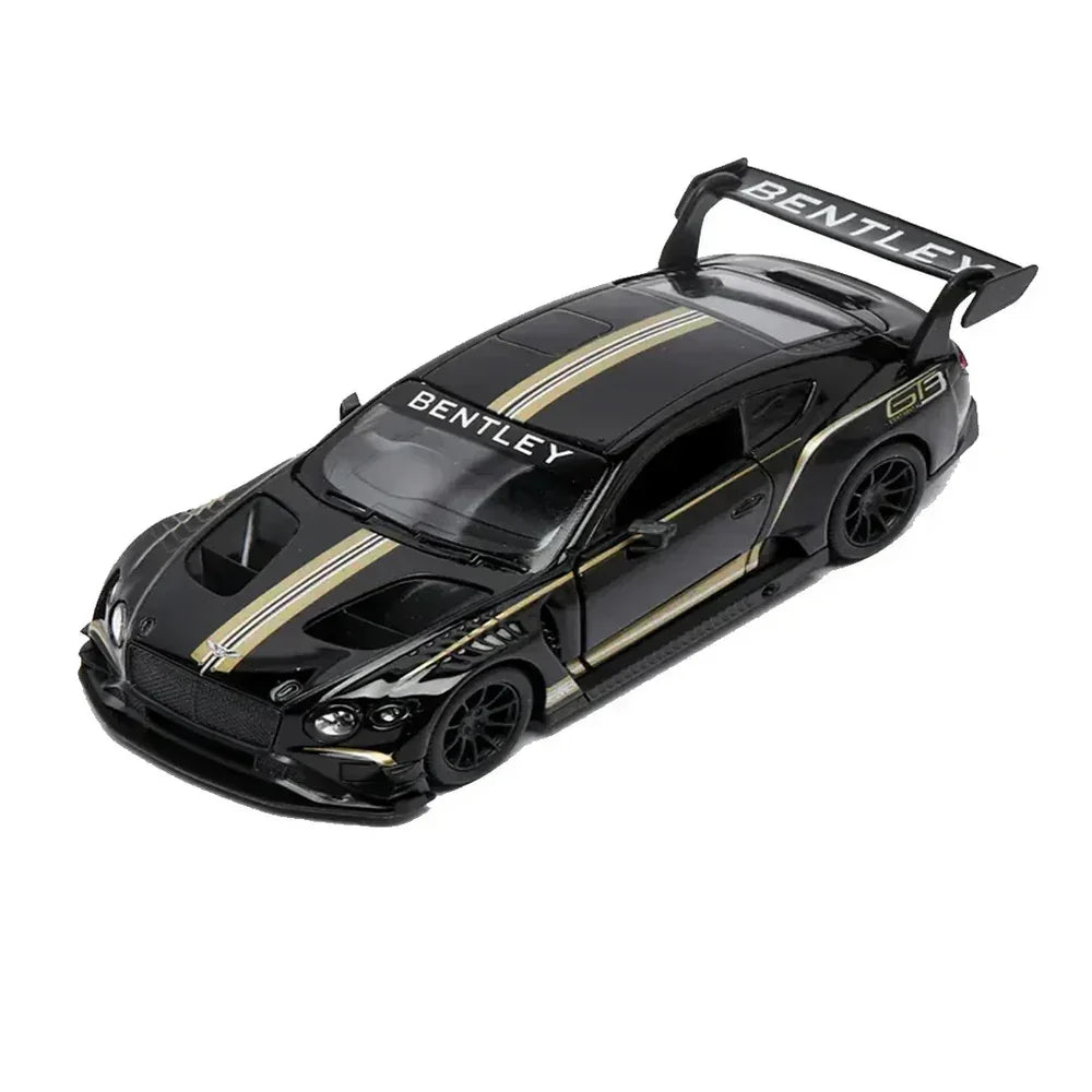 Kinsmart Bentley Continental GT3 1:36 Scale Diecast Model (Black)