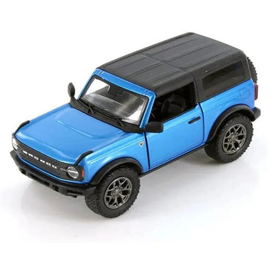 Ford Bronco (Hard Top) 2022, 1:36 Scale (Blue) - Kinsmart
