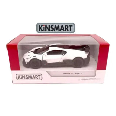 Bugatti Divo, 1:36 Scale (White) - Kinsmart
