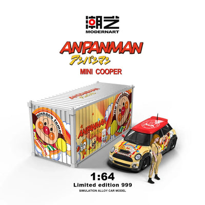 MD MINI-Anpanman-Container Set, 1:64 Scale