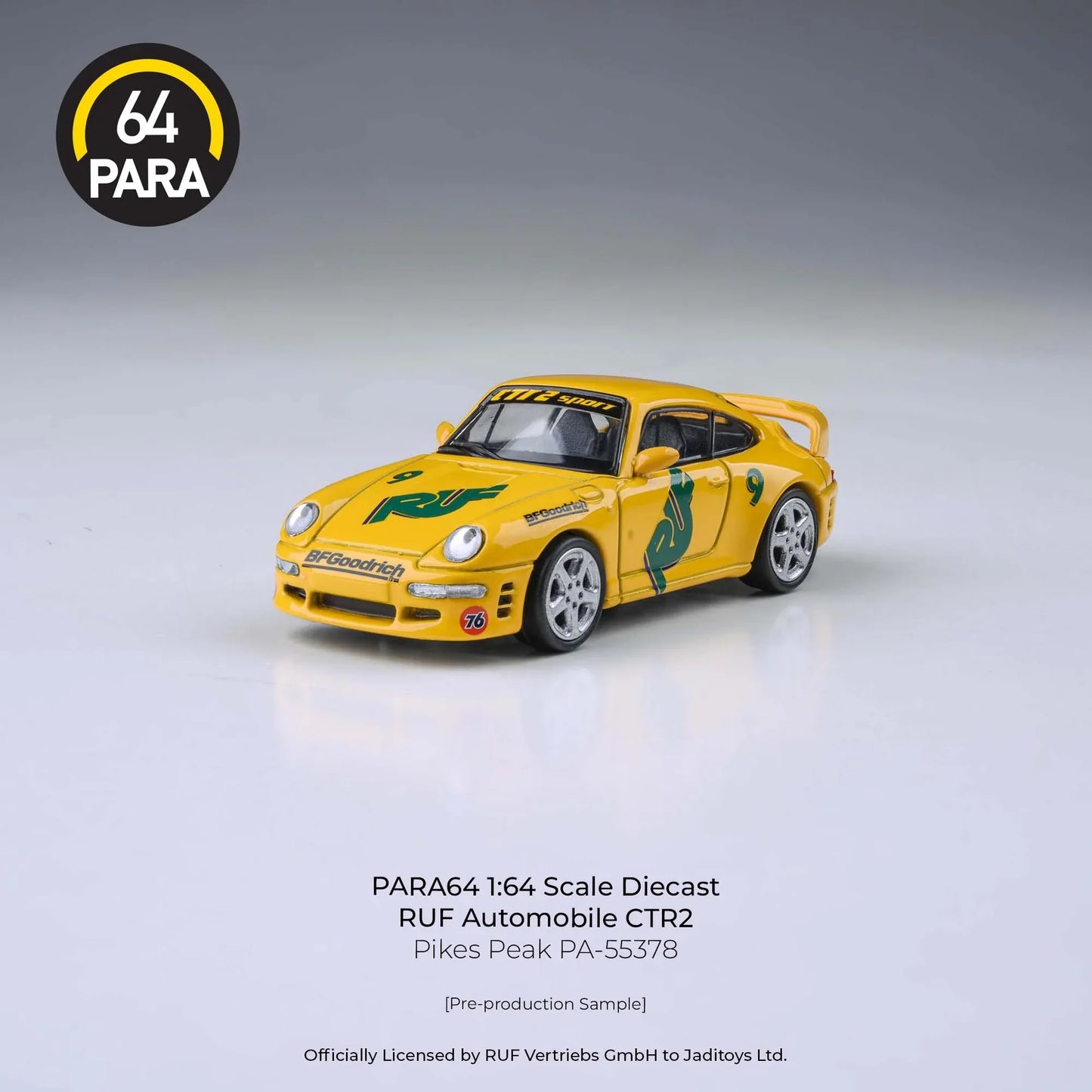 PARA64 RUF CTR2 Pikes Peak 1995 1:64 Scale Diecast Model (Pre-Order)