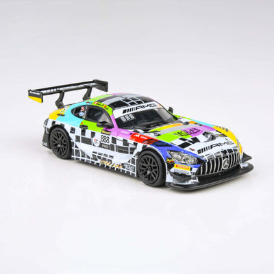 Mercedes-AMG GT3 2025 Bathurst 12H GruppeM #888, 1:64 Scale (Multi Color)