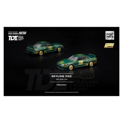 *TDE 2026* Nissan Skyline GT-R R32, 1:64 Scale