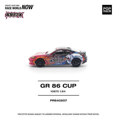 GR 86 Cup 1087X, 1:64 Scale (Red)