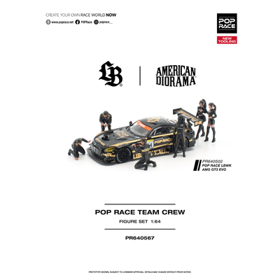*PRE-ORDER* Team Crew (6 Figures), 1:64 Scale