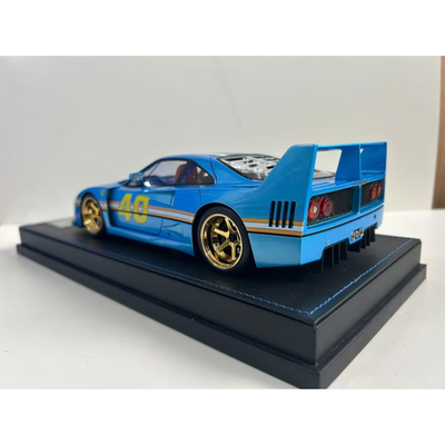 *Pre-Order* International Diecast Show The legend Asia Tour Ferrari F40 Resin (Limited to 30) 2026, 1:18 Scale (Blue)